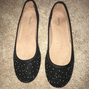 Black Sparkly sandals